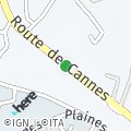 OpenStreetMap - Route de Cannes, Grasse, France