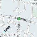 OpenStreetMap - Avenue de Saragosse, Pau, France